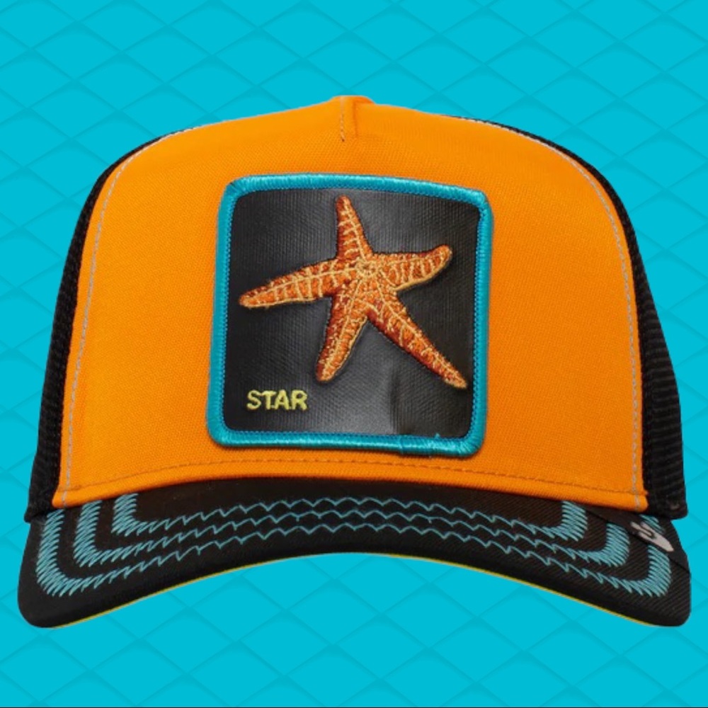 Goorin Bros Trucker Snapback Summer Nights Capsule Baby I Am A Star “Star Fish”
